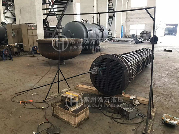 脹管現(xiàn)場